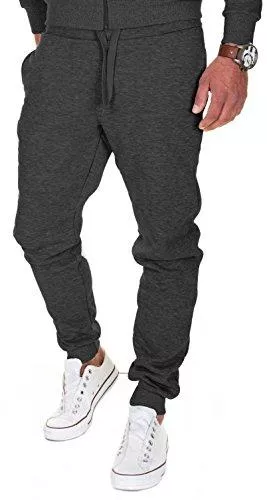 MERISH Hosen MERISH Jogginghose Herren Jogger Männer Baumwolle Jungen Slim Fit
