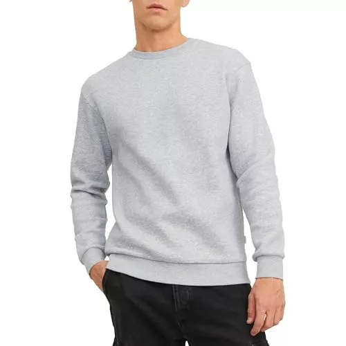 JACK & JONES Pullover & Strickmode JACK & JONES Male Sweatshirt Einfarbig Sweatshirt