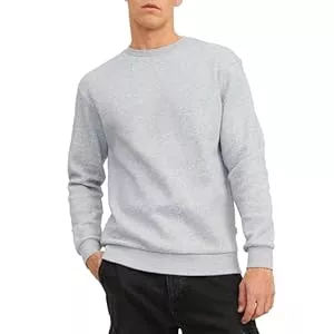 JACK & JONES Pullover & Strickmode JACK & JONES Male Sweatshirt Einfarbig Sweatshirt