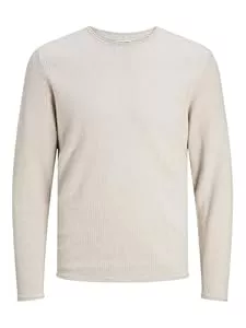 JACK & JONES  JACK & JONES Male Strickpullover Einfarbig Strickpullover