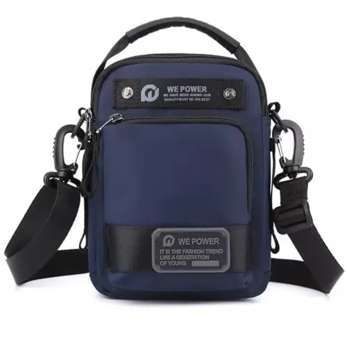 Vobumix Taschen & Rucksäcke Vobumix Outdoor-umhängetasche Verstellbarem Riemen, Kleine Umhängetasche, Lässige Herrentasche Für Wandern, Sport, Reisen, Camping, Radfahren