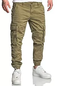 REPUBLIX  REPUBLIX Herren Jogger Cargo Chino Jeans Hose R7020