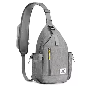 SKYSPER  SKYSPER Schultertasche Brusttasche Sling Bag Herren Umhängetasche diebstahlsichere Stilvolle männerhandtasche mit verstellbarem Schultergurt Wander Reise Alltag Outdoor