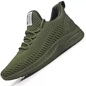 Feethit Sneaker & Sportschuhe Feethit Turnschuhe Herren Laufschuhe Sportschuhe Sneaker rutschfeste Gummisohlen Leichte und Atmungsaktiv für Gehen