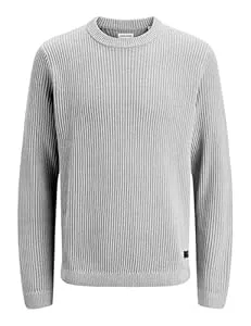 JACK &amp; JONES Pullover & Strickmode JACK &amp; JONES Herren Rundhals Strickpullover JJEDOVER Knit Crew Neck - Regular Fit