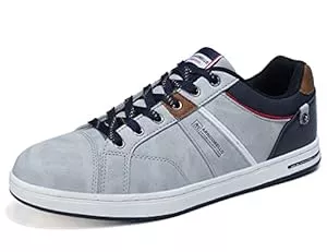 ARRIGO BELLO Sneaker & Sportschuhe ARRIGO BELLO Herren Freizeitschuhe Schuhe Sneakers Wanderschuhe Leders Laufschuhe Leichtgewicht Outdoor Gemütlich Trainers Größe 41-46