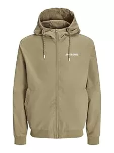 JACK &amp; JONES Jacken JACK &amp; JONES Herren Jjerush Hood Bomber Noos Pls Bomberjacke