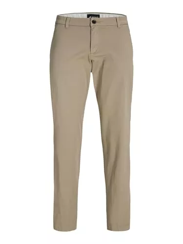 APREL Hosen APREL Chino Hose Herren – Regular Fit Herren Hose Mit Stretch – Chinohose Männer Für Freizeit &amp; Alltag – Zip Fly, Smart Casual Style