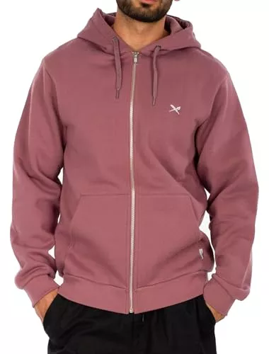 IRIEDAILY Kapuzenpullover IRIEDAILY Herren Hood MINI Flag 2 Zip Bio-Baumwolle Regular Fit