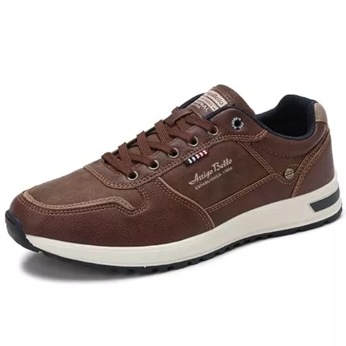 ARRIGO BELLO Sneaker & Sportschuhe ARRIGO BELLO Schuhe Herren Sneaker Freizeitschuh Berufsschuhe Outdoor Leichtgewicht Walkingschuhe Sneakers Größe 41-46