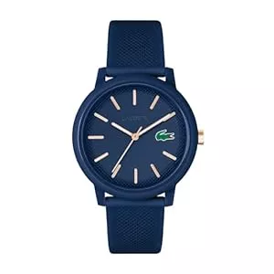 Lacoste  Lacoste Analog Quarzuhr für Herren oder Damen Kollektion Lacoste.12.12 mit einem stilvollen Silikonarmband mit Petit Piqué-Textur