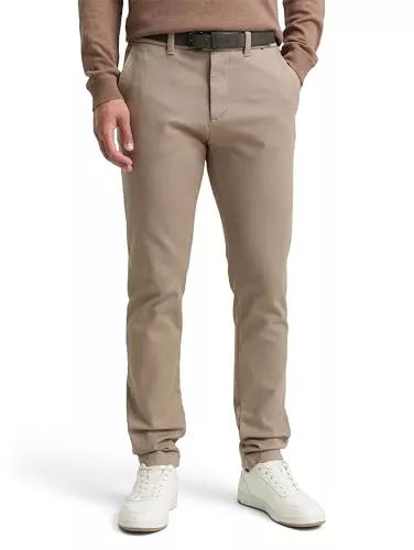 TOM TAILOR Hosen Tom Tailor Herren Slim Fit Stretch Chino Hose mit Gürtel 1037653