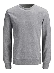 JACK &amp; JONES Langarmshirts JACK &amp; JONES Herren Jjebasic Sweat Crew Neck Noos Sweatshirt