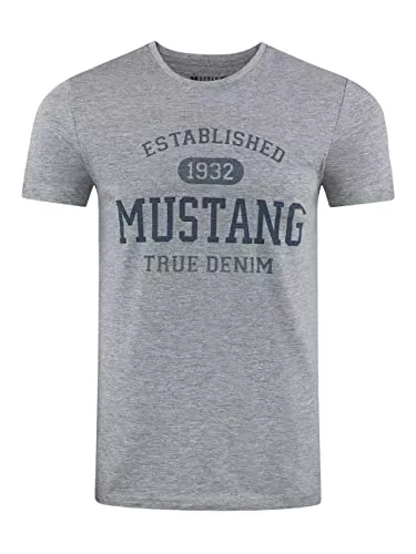MUSTANG T-Shirts MUSTANG Herren Mustang Tshirt T-Shirt