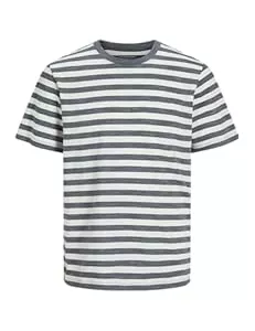JACK &amp; JONES  Jack &amp; Jones Herren Jorvarenna Stripe Tee Ss Crew Neck Jorvarenna Stripe Tee Ss Crew Neck (1er Pack)