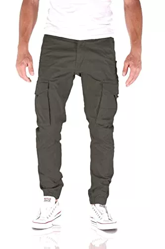 JACK & JONES Hosen JACK & JONES Male Cargohose Paul Flake AKM 542