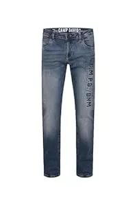 Camp David Jeans Camp David NI:CO Herren Jeans Regular Fit Stretch | gerades Bein, mittlere Leibhöhe, Denim mit Elasthan, Five-Pocket, Reißverschluss, Verschiedene Waschungen, Längen &amp; Stretchgrade, Zeitloser Look