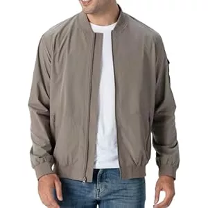 Rdruko Jacken Rdruko Bomberjacke Herren Blouson jacke Übergangsjacke Leichte Fliegerjacke Herbst Male Freizeit Outdoor Jacken