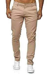 Elara Hosen Elara Herren Chino Hose Stretch