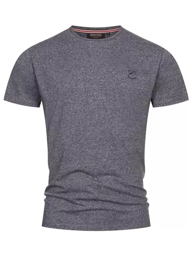 Indicode T-Shirts Indicode Herren INWalmore T-Shirt mit Rundhals-Ausschnitt | Herrenshirt Sommershirt