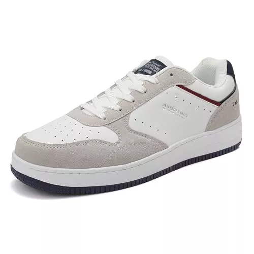 AX BOXING Sneaker & Sportschuhe AX BOXING Sneaker Herren Schuhe Mode Herrenschuhe Freizeitschuhe Walkingschuhe Atmungsaktiv Trainers Leichte Turnschuhe Größe 41-46 EU