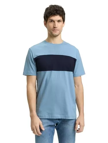 TOM TAILOR T-Shirts TOM TAILOR Herren T-Shirt mit Rundhalsausschnitt