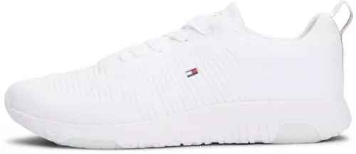 Tommy Hilfiger Sneaker & Sportschuhe Tommy Hilfiger Herren Runner Sneaker Corporate Knit Rib Runner Sportschuhe