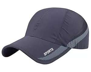 AIEOE Hüte & Mützen AIEOE Atmungsaktive Kappe Snapback Cap Schnelltrocknend Cap Dünn und Weich Sport Caps Outdoor Sonnen-Kappe für Wandern, Bergsteigen, Joggen, Radfahren usw
