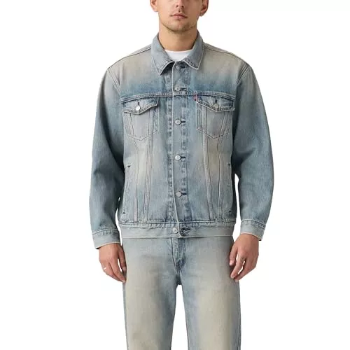 Levi's Jacken Levi's Herren Relaxed Fit Trucker Jeansjacke (1er Pack)
