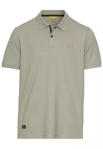 camel active Poloshirts camel active Herren Kurzarm Poloshirt aus einem Baumwollmix