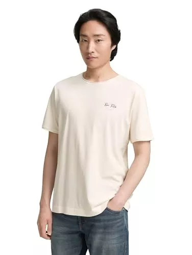 TOM TAILOR T-Shirts Tom Tailor Herren 1047774 T-Shirt mit Print