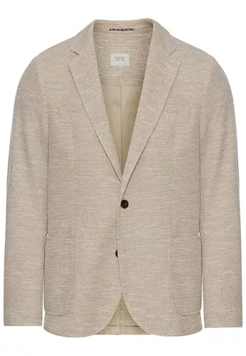 camel active Blazer camel active Herren 2-Knopf Sakko in melierter Optik