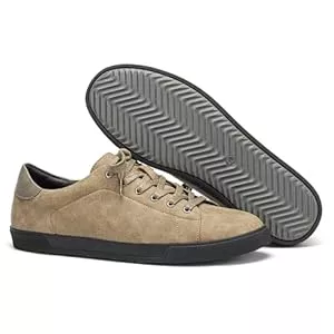 Harssidanzar Schnürhalbschuhe Harssidanzar Herren Casual Kleid Sneakers Lace Up Formal Oxfords Kleid Schuhe KM311EU