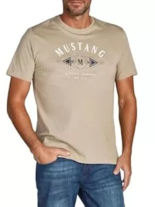 MUSTANG T-Shirts MUSTANG Herren Mustang Tshirt T-Shirt