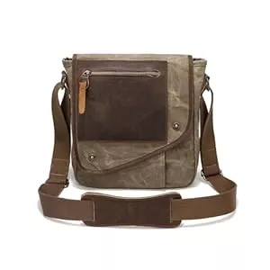 FANDARE Taschen & Rucksäcke FANDARE Herren Umhängetasche Schultertasche Herren Leinwand Crossbody Bag Tasche Messenger-Bags Männertasche Arbeitstasche Zum Umhängen Alltag Freizeit Arbeit Büro Messenger Bag
