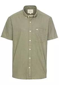 camel active Hemden camel active Herren Kurzarmhemd mit Strukturmuster