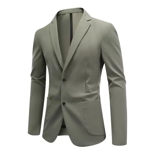 Allthemen Blazer Allthemen Herren Sakko Elastisch Casual Blazer Sportlich Stretch Anzugjacke Regular Fit Business Hochzeit