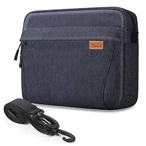 SIMTOP Taschen & Rucksäcke SIMTOP Tablet Tasche,Umhängetasche für Tablets die Tägliche Arbeit,wasserdichte Multi Tasche Umhängetasche Herren aus Polyester, ipad air 2023 ipad 9 Generation Tasche