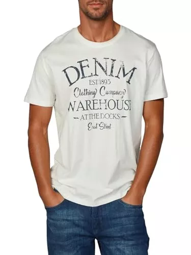 riverso T-Shirts riverso Tshirt Herren Baumwolle Regular Fit RIVLeon Rundhals Kurzarm Sommer Tee Shirt Print Grün Blau Weiß Grau Rot Orange S M L XL 2XL 3XL 4XL 5XL