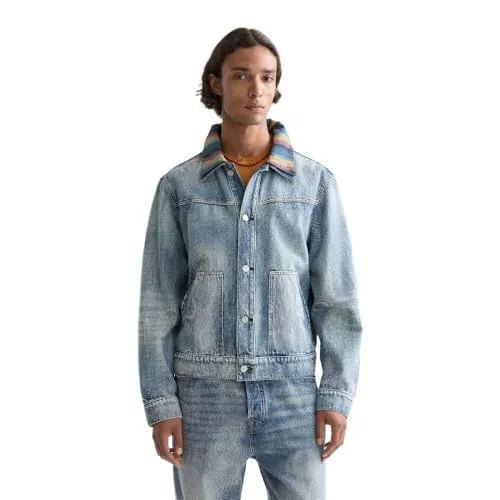 Scotch &amp; Soda Jacken Scotch &amp; Soda Herren Washed Denim Ranch Jacket Jeansjacke