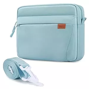 SIMTOP Taschen & Rucksäcke SIMTOP Tablet Tasche,Umhängetasche für Tablets die Tägliche Arbeit,wasserdichte Multi Tasche Umhängetasche Herren aus Polyester, ipad air 2023 ipad 9 Generation Tasche