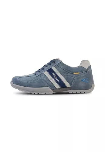 camel active Sneaker & Sportschuhe camel active Herren Sneaker aus Spaltleder mit Mikrofaserelementen
