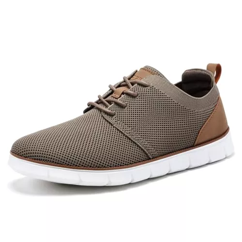 LEZTA Schnürhalbschuhe LEZTA Schuhe Herren Anzugschuhe Sneaker Oxfords Business Mesh Sportschuhe Tennisschuhe Walkingschuhe Atmungsaktiv Komfortabel