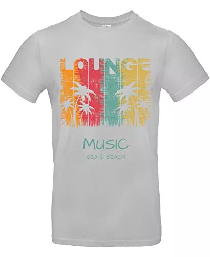 Generisch T-Shirts Smilo &amp; Bron Herren T-Shirt mit Motiv Lounge Music Bedruckt