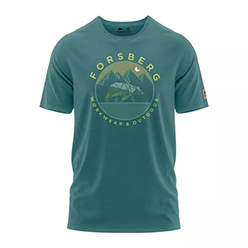 FORSBERG T-Shirts FORSBERG T-Shirt mit Brustlogo Gruvarson II
