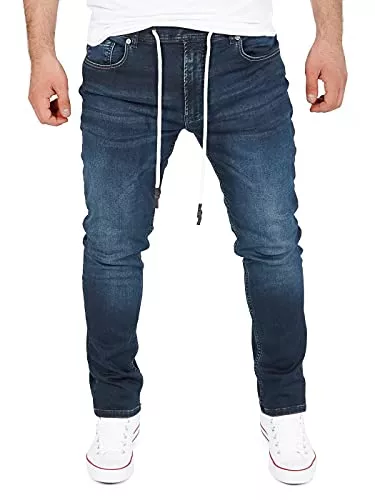 Yazubi Jeans Yazubi Herren Sweathose in Jeansoptik Erik