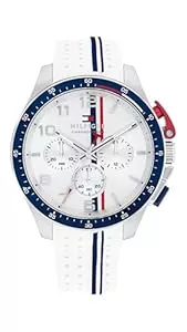 Tommy Hilfiger  Tommy Hilfiger Chronograph Quarz Uhrfür Herren mit Silikonarmband