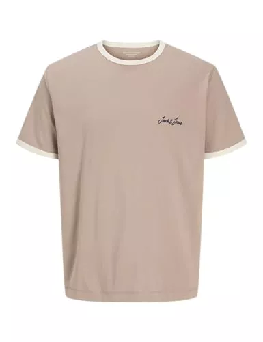 JACK &amp; JONES T-Shirts JACK &amp; JONES Herren Jornorrebro Ringer Tee Ss Crew Neck SMU