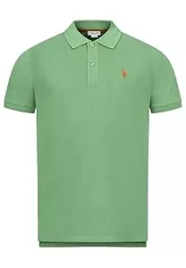 U.S. POLO ASSN.  U.S. POLO ASSN. Herren Poloshirt (S-3XL) Basic Kurzarm Pique Polohemd P001