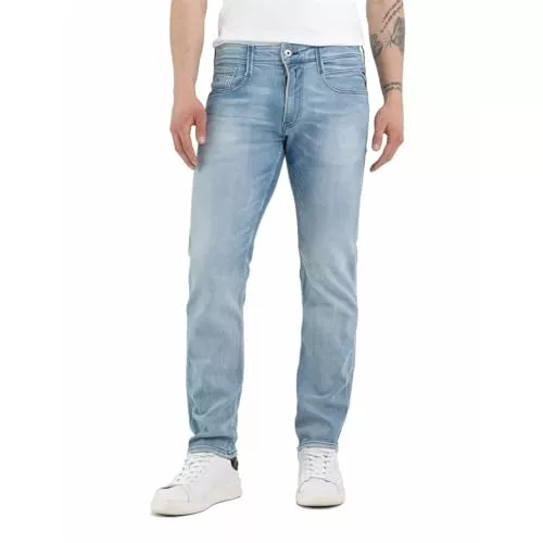 Replay Jeans Replay Herren Jeans Anbass Slim-Fit Bio